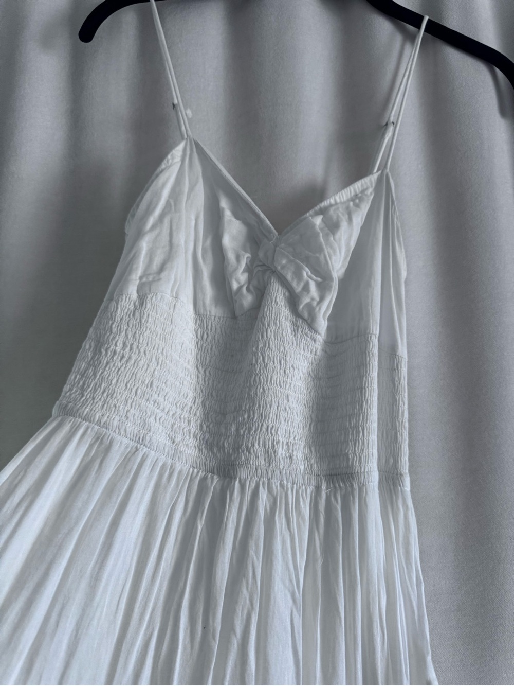 Free PeopleWhite Spaghetti-Strap Maxi Dress - Picture 3 of 3